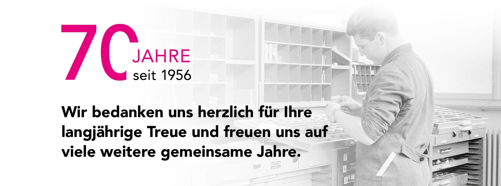 Jubiläum Druckerei Suhr