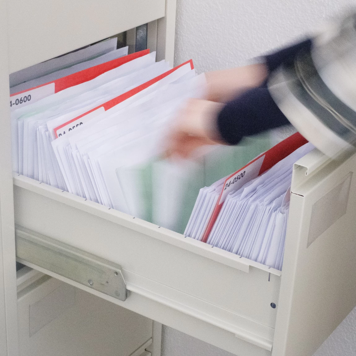 Archiv, Kundenablage